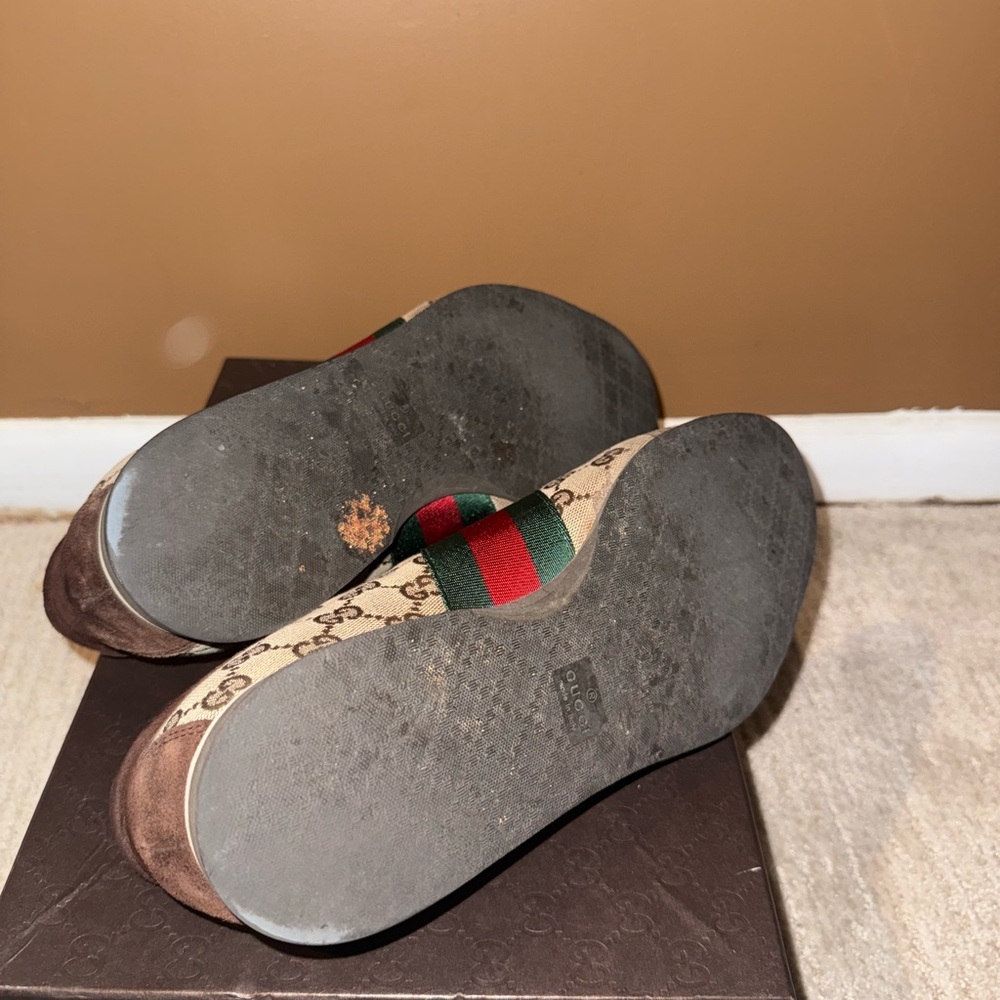 Mens Vintage Gucci Guccissima Sneakers (Men’s Sz 12) - Picture 13 of 14